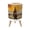 Color 1, variant on Small Trash Can with Lid 3D Beach Seashell Scallop Conch Seashells Starfish Sand 1.8 Gallon Dog Proof Trash Can Round Garbage Can Waste Bin Wastebasket for Bathroom Bedroom Living Room