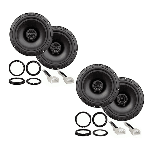 Harmony Master Factory Speaker Upgrade Package, Designed to fit Ford Fusion, 2013-2019