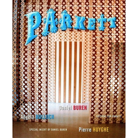Parkett No. 66 Angela Bulloch, Daniel Buren, Pierre Huyghe, (Paperback)