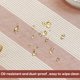 thumbnail image 3 of Stitching Tassel Tablecloth Striped Table Cloth Rectangle Cotton Linen Dust-Proof Table Cover for Kitchen Dinning 140*10cm Orange, 3 of 5