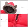 thumbnail image 2 of Gyratedream Winter Warm Bear Ear Thicken Lambs Down Hooded Coat Jacket Outwear for Toddler Kid Little Girls Boys, 2 of 8
