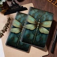 thumbnail image 5 of Spiral Notebook,College Ruled Journal,8.26" x 5.71" 50 Sheets/100 Pages,2 Pack - Beautiful Dragonfly in The Style of Intricate Steampunk, 5 of 7