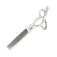 thumbnail image 1 of Professional Hair Scissors 6 Inch Hair Thinning Shears Barber Scissors Sharp Hair Thinning Scissors 30 Teeth Barber Shears Hair Clippers 440C Shears KINSARO, 1 of 5