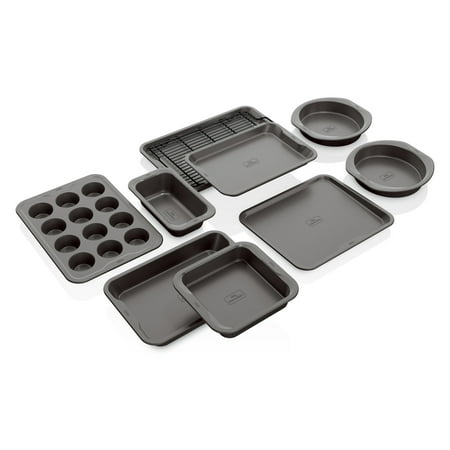 Ninja Foodi NeverStick Premium 10-Piece Bakeware Set, Aluminum, Oven Safe