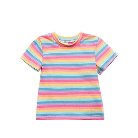 

Little Girl Clothing Baby Girl s Shirt Short Sleeve Casual Blouse Tunic Toddler Summer Cool Fashion Play