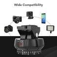 thumbnail image 5 of Andoer Ball head,100m Wireless Remote With Clip Panoramic Head Clip Camera Video Remote 9 Levels Head Rotation Panoramic 9 Levels Adjustable Motorized Pan Tilt Head 2- Panoramic Speed Eryue Dsfen, 5 of 6