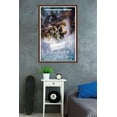 thumbnail image 2 of Star Wars: The Empire Strikes Back - The Saga Continues One Sheet Wall Poster, 22.375" x 34", Framed, 2 of 2