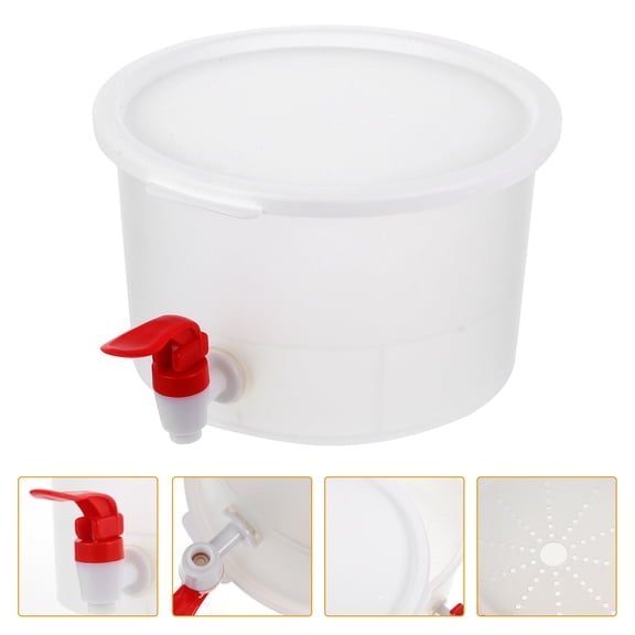 WHAMVOX Water Containers Large Capacity Jug Iced Beverage Dispenser for Fridge