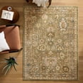 thumbnail image 5 of Better Homes and Garden Modern Oushak Low Pile Stain and Fade Resistant Indoor Green Area Rug, 7'10" x 10', 5 of 5