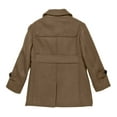 thumbnail image 3 of Isaac Mizrahi Boy's 2-20 Solid Wool Toggle Coat with Removable Hood, 3 of 3