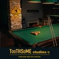 thumbnail image 4 of Caution Frequent Ball Breaking 12" x 12" Funny Tin Road Sign Pool Billiards Game Room 8 Ball Player Pub Tavern Home Bar Decor, 4 of 5