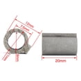 thumbnail image 5 of Reducer Worm Gear High Torque Gearbox Reducer Ratio For NEMA23 Motor + Shaft Sleeve Adaptor 8*11mm ,Low Noise - RATIO 15-1_60 X 60 FOR NEMA23, 5 of 6