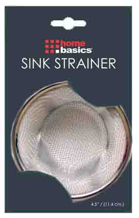 Home Basics Stainless Steel Sink Strainer