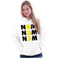 thumbnail image 4 of Vintage 80s Game On PACMAN Retro Hoodie Sweatshirt Women Men Brisco Brands M, 4 of 6