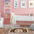 thumbnail image 6 of Letter R with Wreath Retro Pattern Entryway Rug, 2x3 Area Rug Indoor Door Mat Non-slip Washable Floor Carpet Rug for Bedroom Office Dining Room Bathroom, 6 of 7
