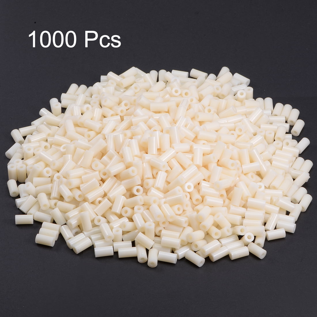 Unique Bargains 1000Pcs Nylon Round Straight Column Insulating Tube PCB Spacer Standoff 3x7x13mm