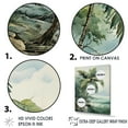 thumbnail image 3 of Designart "Tranquil Palms By The Beachside" Palms & Palm Trees Wall Art Living Room, 3 of 7