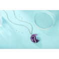 thumbnail image 2 of Healing Crystal Necklace Tree of Life Wire Wrapped Amethyst Crescent Moon Natural Stone Pendant Necklaces Hippie Boho Witch Wiccan Spiritual Reiki Gemstone Quartz Jewelry for Women, 2 of 7