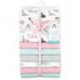 thumbnail image 2 of Hudson Baby Infant Girl Cotton Flannel Receiving Blankets Bundle, Girl Arctic Animals, One Size, 2 of 6
