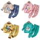thumbnail image 2 of Conjunto de ropa para niños y niñas, pijama con estampado de camiseta de manga larga, Tops con pantalones, ropa de dormir para bebé, novedad de 2023, 2 of 4
