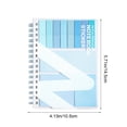 thumbnail image 4 of Ckraxd Loose Leaf Sticky Notes Pads, Notepads, Notebooks, Writing Supplies, Office Essentials, Note-taking, Organisation Tools, Versatile for Work, Commuting, and Study, 4 of 6