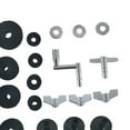 thumbnail image 7 of LeeQinersw 23 Pieces Attachment Cymbal s Washers Wing Nuts Cymbal Replacement , black,, 7 of 7
