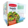 thumbnail image 1 of Set de Herméticos para Ensalada Rubbermaid Lunch Blox Transparentes, 1 of 1
