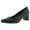 Black Leather, variant on Trotters Womens Kari Leather Slip On Pointed Toe Heels