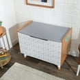 thumbnail image 5 of KidKraft Mid-Century kid™ Gray Wooden Toy Box with Safety Lid, Ages 3+ Years, 5 of 7