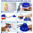 thumbnail image 3 of Pet Dog Silicone Molar Toy,Dog Rope Ball Pull Toy Sucker Mul, 3 of 5