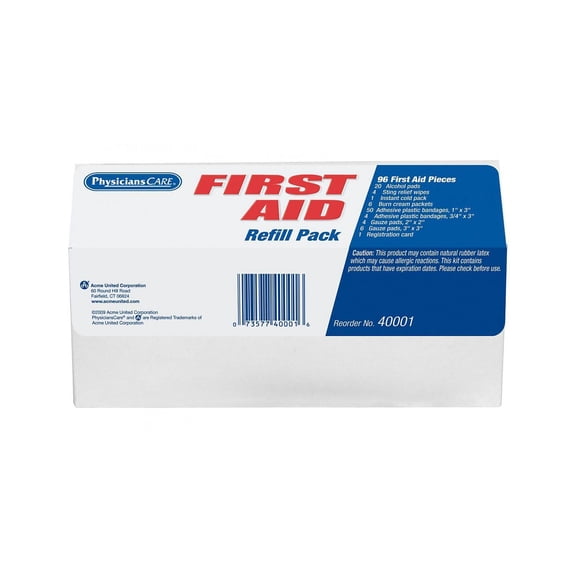First Aid Only Basic First Aid Refill Kit