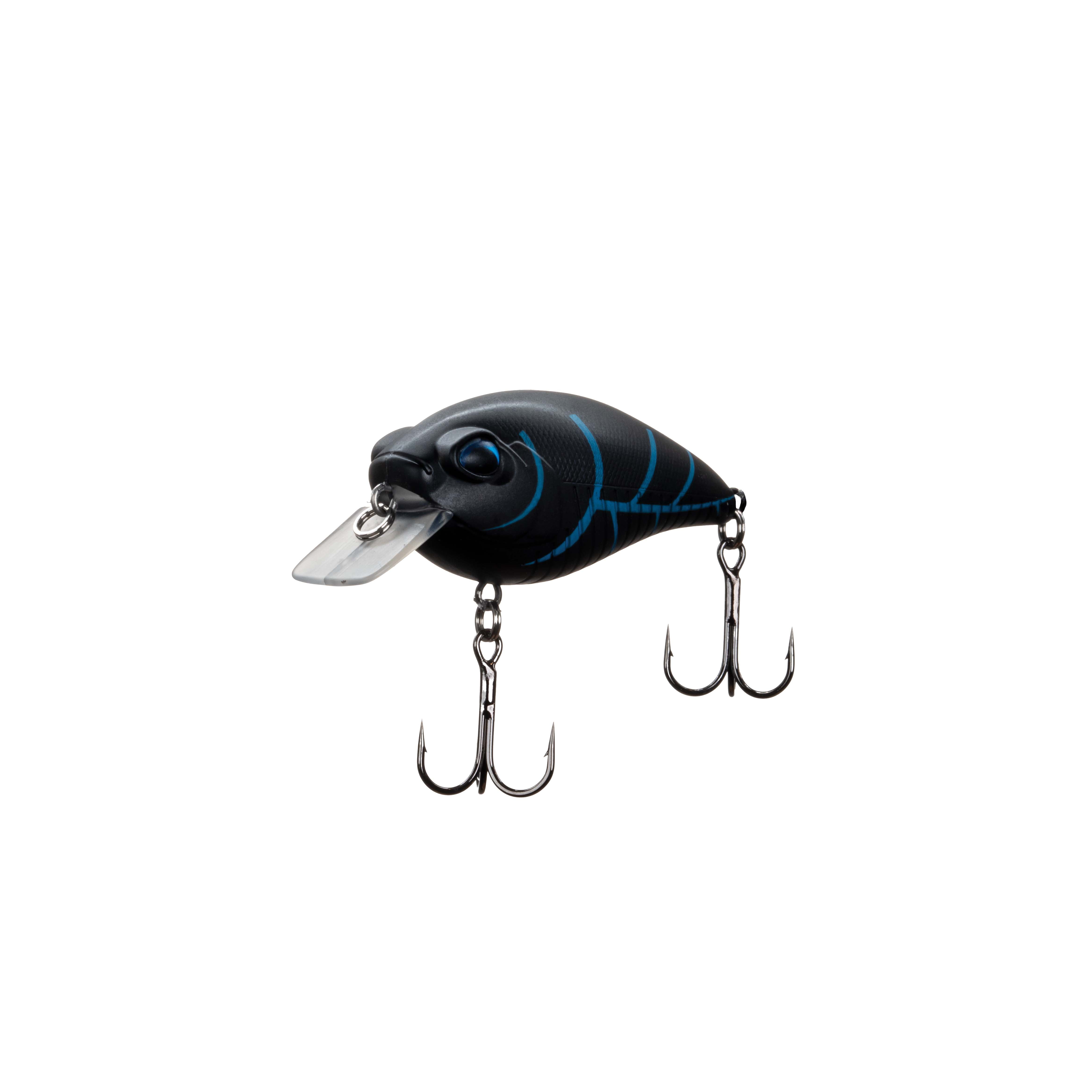 (2 pack) Ozark Trail Freshwater Squarebill Fishing Lure, Nightwalker, 3/8 oz