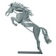 thumbnail image 2 of Estatua de caballo de metal Ticfox Diseño único 3D Hierro Decorativa, 2 of 14