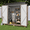 6×4-Brown, variant on Asofer 6×4 FT Galvanized Metal Outdoor Storage Shed, Lockable Double Door Utility Shed, All-Weather Waterproof Anti-Corrosion Steel Garden Storage Building for Backyard Patio Lawn, Brown