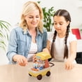 thumbnail image 4 of Vikszoy Toys Clearance Simulated Dessert Car Toy Ice Cream Truck Ice Cream Vending Car Model Miniature Ornament Children's Play Toy Holiday Birthday Gift, 4 of 4