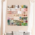 thumbnail image 3 of 70Pcs Boho Wall Collage Kit Aesthetic pictures 6x4inch Cute Decor for teen girls Plant Wall Art 70 pictures with 20 stickers extra, 3 of 8