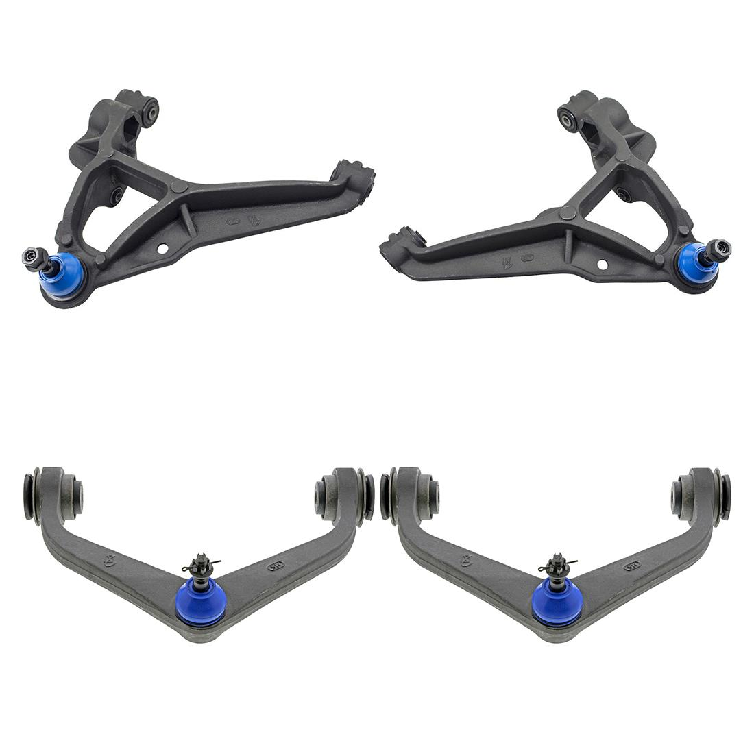 Control Arm&Ball Joint 4 Front Lower Upper fits 1119 Silverado 2500HD