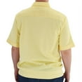 thumbnail image 3 of Solid Knit Banded Bottom Shirt Woven Chest Panel with Two Pockets, 3 of 3