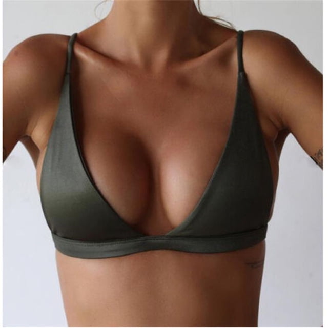 push up bikini tops walmart