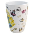thumbnail image 3 of Taza Grande Belly Cerámica, Diseño Harry Potter, Elementos Mágicos, 900 Ml, Blanco, 3 of 5