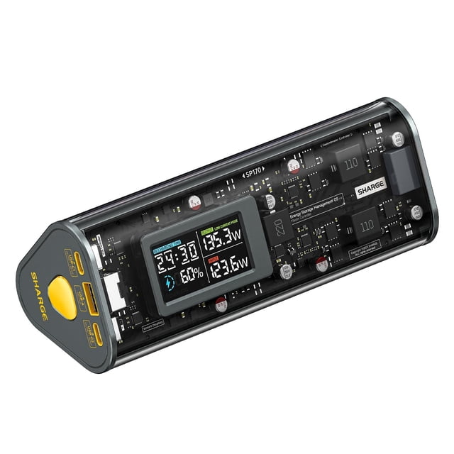 Batería externa SHARGEEK 170 24.000 mAh/ 84,6 Wh 140 W PD3.1