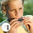 thumbnail image 4 of Cygne 4 Trous 8 Tons Mini Harmonica avec Collier pour Cadeau d'Enfants (Noir), 4 of 9