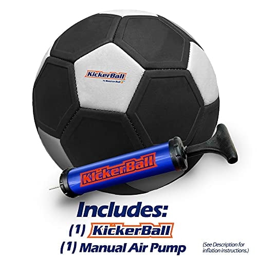 Kickerball - Curve and Swerve Balón de Fútbol/Juguete de Fútbol - Kick Like The Pros, gran Kickerball Kickerball