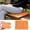 Orange, variant on Miwamany Stadium Seat Pad, Camping Foam Pad, Foldable Z Stadium Seat Cushion Insulated Sitting Pad for Camping Backpacking Stadium Outdoor Picnic, Hiking, Mountaineering,Bleachers
