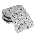 thumbnail image 4 of Sikiie Pandas Between Clouds and Stars Print Flip Double-layer Pencil Case, All-purpose Stationery Bag for Study and Office, Zipper Design, Unisex, 4 of 7