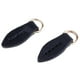 thumbnail image 1 of Tirador de cremallera de hoja Sunnimix 2Pcs Negro, 1 of 5