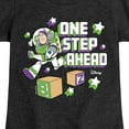 thumbnail image 3 of Disney - Toy Story - Buzz One Step - Toddler & Youth Girls Short Sleeve Graphic T-Shirt, 3 of 5