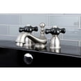 thumbnail image 2 of Kingston Brass KS3958PKX Duchess Mini-Widespread Bathroom Faucet, Brushed Nickel, 2 of 3