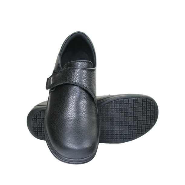 name brand slip resistant work shoes
