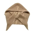 thumbnail image 2 of Bufanda con capucha, calentador de cuello y orejas, pasamontañas de invierno para ir de compras al libre en invierno Caqui, 2 of 10